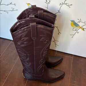 SCHUTZ ZACHY UP LEATHER BOOT